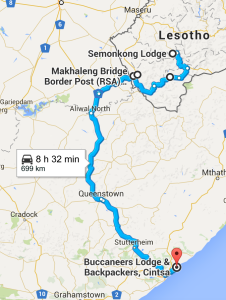 South Africa itinerary, Garden Route, road trip, Lesotho