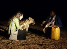 Elizabeth Around the World, Elizabeth McSheffrey, Hyenas of Harar, Harar, hyenas, Ethiopia, Ethiopia tourism, Hyena man, Harar tourism