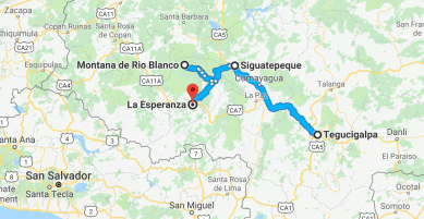 Honduras, Tegucigalpa, Honduras tourism, Honduras itinerary, La Esperanza, journalism, Elizabeth McSheffrey